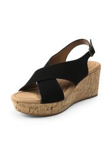 Women's Comfortable Ankle Strap Platform Wedge Sandals For Women Casual Dressy Summer