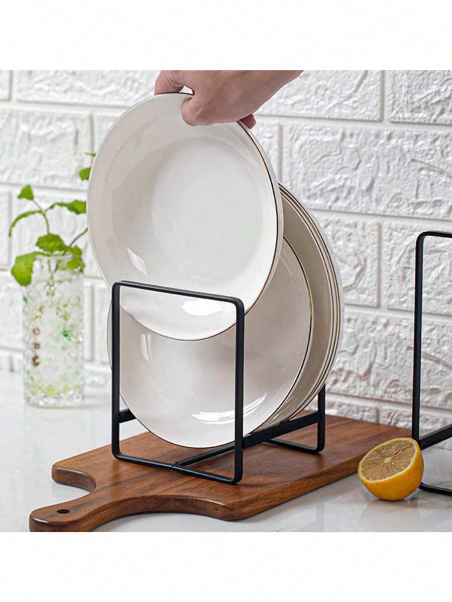 1 件日式厨房碗碟架、碗碟沥水架、碗碟收纳架 - 彩色 - 查看 1