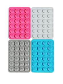 10pcs Double-Sided Silicone Suction Cup Upgrade Suction Cup Card Package Square Single Sided Phone Suction Cup Holder Adhesive Phone Case Holder Silicone Phone Accessories For Women For Men Wallet Mini Wallet Purse Wallet Magsafe Wallet Card Wallet