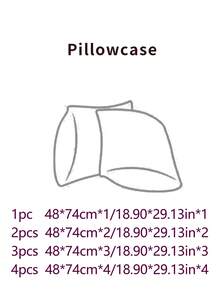 1pc/2pcs/3pcs/4pcs/Multiple Set Optional Soft & Skin-Friendly Printed Pillowcase For Student Dormitory Bunk Beds, Can Be Used All Seasons, Suitable For Nursery, Kindergarten, Baby Room, Children Room, Nap Time, Babysitter Home - Rainbow Monkey - View 5