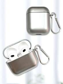 Bluetooth Earphone Protective Case Compatible With Airpods 1/2 And Pro 2, Electroplated Matte Earphone Cover