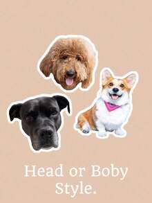 1/6张定制宠物贴纸,定制狗狗贴纸,定制猫咪贴纸,水瓶贴纸,送给狗妈妈的礼物,婚礼礼物,圣诞礼物,定制照片宠物贴纸,定制名字贴纸,个性化宠物照片狗狗猫咪名字贴纸,模切可定制防水乙烯基贴纸,适用于笔记本电脑、水瓶、手机壳等商品装饰贴纸,送给她、他、成人的礼物创意,装饰性,雕刻时尚,潮流,多彩,复古,可爱,简约,萌趣定制,独特,个性化宠物度假氛围,秋季装饰 - 彩色 - 查看 9