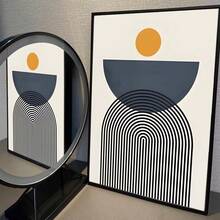 1 pieza / Set de 3 Pósteres de arte de pared Modernos Vintage Minimalistas Abstractos de Líneas Dibujadas en Papel Blanco, Decoración Retro para Sala, Bar, Cafetería, Arte de Lienzo sin Marco/Enmarcado para Sala de Juegos y Decoración del Hogar - Multicolor - Ver 68