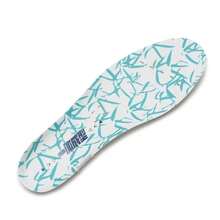 XTEP 男士轻便透气休闲运动鞋，缓冲防滑跑步鞋，经典白/极光绿/石蓝 - 經典白/極光綠/石青藍 - 查看 6