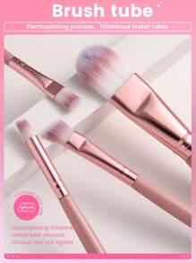 20 Stücke professionelles Make-up Pinsel Set inklusive Foundation, Lidschatten, Detail Gesichts-, Wimpern- und Augenbrauenpinsel, geeignet für flüssige Kosmetika