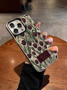 Ốp lưng điện thoại chống rơi họa tiết hoa nhiều màu mới tương thích với iPhone 15, 16, 16 Pro Max, 14 Pro Max, 13, 11, 12, XR, 7/8, A13 4G, A14, A04, A34 - Nhiều màu - Xem 4