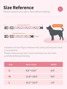 1pc Cute And Distinctive Patterns Dinosaur Bee Cow Pet Collar For Small Medium Large Dogs Adjust Buckle Dog Collar For Indoor And Outdoor Use - Multicolor - View 6