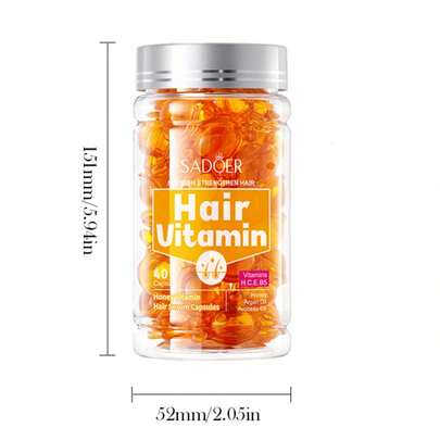 蜂蜜/芦荟/澳洲坚果/核桃/玫瑰维生素护发胶囊，修复、保湿、滋养秀发，改善干枯毛躁，令秀发更亮泽柔顺。护发精油胶囊