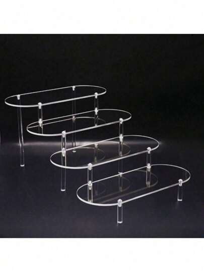 Acrylic Dessert Table Display Stand Cake Cup Rack Snack Stand Buffet Dessert Table Birthday Party Wedding Desktop Display Shelf Wedding Decor Wedding Party Supplies Wedding Decorations Wedding Accessories Wedding Cake Stand