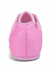 Women's Simple Multifunctional Athletic Spikes Running Shoes - Pink - View 3