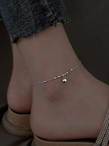 1件精美奢华双蝴蝶结设计手链，情人节礼物 - 玫瑰金 - 查看 9