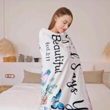 Plant Gifts Blanket, Gifts For Gardeners Woman, Plant Lover Gifts For Women, Gardening Gifts Throw Blanket Fluffy Blanket For Women, Plant Blanket For Plant Lover Mom Aunt Grandma Daughter Mothers Day Christmas 30x40 In