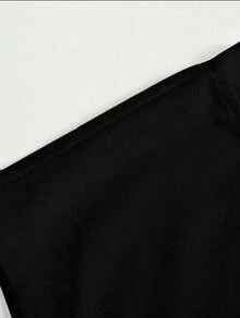 Men's Women's Basic Macho Tank Tops Letter Design UNISEX Sleeveless 100% Premium Cotton - Black - View 3