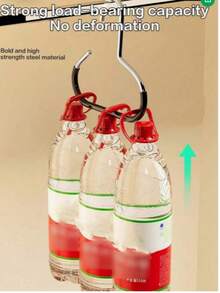 1pc/2pcs Round Circle Scarf Holder, Multifunctional Minimalist Tie Rack, Creative New Hanger Hook, Anti-Slip Coated Rust-Proof Scarf/Towel Rack For Home Storage - Multicolor - View 6