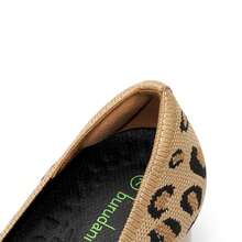 Women's Square Toe Chunky Heels Pumps Comfortable Knitted Closed Toe Fashionable Elegant Casual Holiday Work Dress Shoes LEOPARD - Nhiều màu - Xem 6