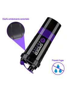 Sports And Fitness Multifunctional Mixing Cup 550ml - Purple - View 4
