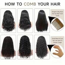 bling hair Perruques Lace Front Wigs Deep Wave, cheveux humains pré-épilés, 13x6 et 13x4, densité 180 %, pour femmes - SNatural - Voir 9