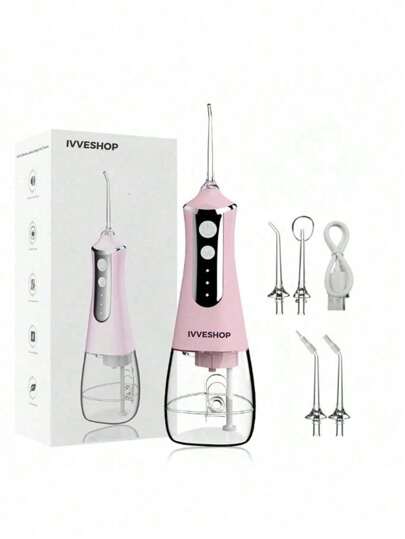 Jato Irrigador Oral Bucal Água Recarregável Portátil Sem Fio Higiene Avançada