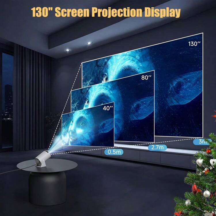 XBJ Portable 16:9 HD Projection Screen - Foldable Wrinkle-Free Cloth, Suitable For Indoor/Outdoor Use, Double-Sided Viewing, Ideal For Home Theater, Party, Office And Classroom, Cinema Screen, Support Projection Of Various Projection Devices - 白色 - 查看 4