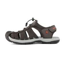 Men' S Sandals, Sport Outdoor Sandals Casual Summer Athletic Beach Sandals For Travel, Walking And Hiking With Durable Closed Toe Shoes - Brown - View 4