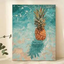 1pc Turtle Beach Landscape Canvas Poster - With Wooden Framed, High Quality Landscape Canvas Printed Art Decoration, Perfect Gift For Family And Friends, Ready To Hang In Living Room, Bedroom, Restaurant, Kitchen, Dormitory - Wall Art Decoration - 06 - 查看 10