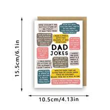 Jokes, Funny Fathers Day Or Birthday Card For Him, For Dad Or Step Dad On Father's Day Or Bday Gift Ideas, Funny Fathers Day Gifts - Multicolor - View 3