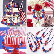 10 件 20 毫米混合泡泡糖珠套装，颜色有红色、白色、深蓝色、黑色、粉色、蓝色和白色，珠子间距较大。粗珠用于 DIY 钥匙扣、钢笔、手链、项链、手工艺品和珠宝制作。婚礼季节、母亲节、送给朋友和母亲的最佳礼物