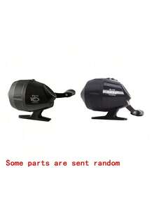 1pc Spring Reel Fishing Reel, Closed-Loop Circulation Lure Reel, Internal Axis Bow Fishing Reel (Patterns May Vary) - Multicolor - View 3