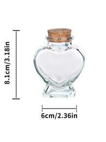 1 pièce Bocal commémoratif personnalisé avec les poils d'animal de compagnie, bouteille en forme de cœur commémorant un animal de compagnie chien ou chat. Urne commémorative personnalisée. Urne commémorative multifonctionnelle pour cheveux d'animal de compagnie, pour anniversaire, remise de diplôme, pour elle, petit-ami, papa, petite-amie, maman, famille, amis, salle de thé, maison, jardin, bureau, anniversaires, Saint-Valentin, Fête des mères, anniversaires, Fête des pères, remise de diplôme, mariages, pendaison de crémaillère, rafraîchissement de la maison