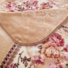 JML Embossed Pattern 1 Ply Fleece Blanket, 9lbs, Soft Polyester, Hand Wash, Modern Print - Ideal For Autumn And Winter Seasons