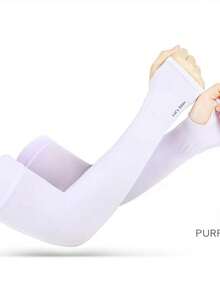 1/5/7pcs Unisex UV Protection Arm Sleeves, Cooling, Thumb Hole Design, Suitable For Various Occasions (7pcs Set Color Random) - Multicolor - View 16