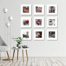 1pc Home Living Room Wall Decor Picture Frame - Multicolor - View 1