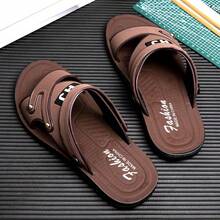 Men's New Summer Fashion Casual Business Slippers, Non-Slip Deodorizing Beach Walk Sandals