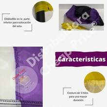 Picky Accessories Bandera No Binario Pride Orgullo Gay Grande Lgb - Blanco - Ver 6