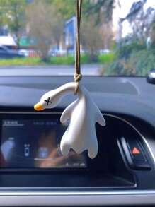 UV Induction Color-Changing Roast Duck Pendant | Photosensitive Advanced Technology Car Keychain |Universal For Cars And Bicycles | Automatic Color Change In Case Of Ultraviolet Rays | Indoor And Outdoor Creative Pendant | Funny And Cute Roast Duck Decorative Pendant Car Accessories Bag Charm School Cartoon Goth Y2k Christmas Gift