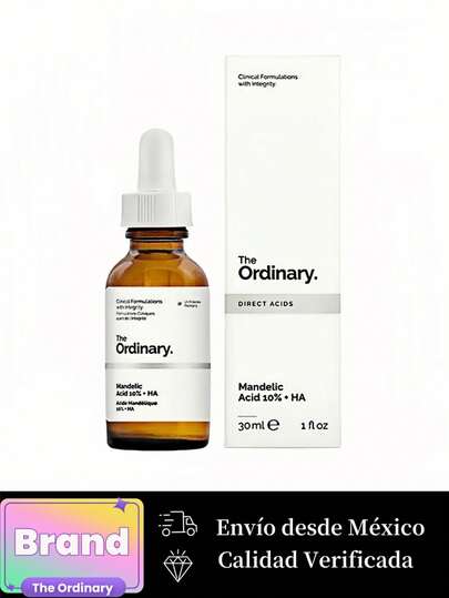 The Ordinary 10% Almond Acid Serum Suero Facial Exfoliante Suave 30ml