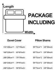 Juego de ropa de cama de 2/3 piezas con estampado de mármol negro, de estilo moderno y lujoso para usar todo el año en el dormitorio, con cierre de cremallera y lavable a máquina (1 funda nórdica + 1/2 fundas de almohada)