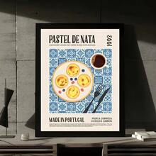 1 件/3 件墙面艺术海报复古咖啡香蕉船寿司拉面复古韩国美食海报精美客厅酒吧美学装饰墙面装饰无框/有框帆布艺术厨房装饰 - 彩色 - 查看 64