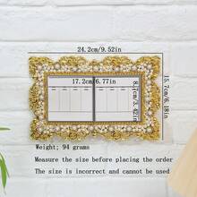 1pc Switch Sticker Gorgeous Faux Pearl Switch Sticker Protective Cover, Unique DIY Design, Elegant Home Decoration Stickers Personalised Stickers - Multicolor - View 10