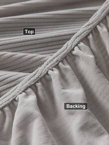 1 件四季弹力沙发套，防滑全覆盖沙发座垫套，可机洗防尘沙发毯，宠物友好型，适用于卧室、办公室、客厅、单人/2/3/4 座 - 淺灰色 - 查看 9