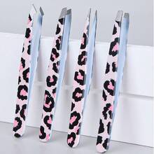 Set de 4 cleme pentru sprâncene cu imprimeu leopard sălbatic, adezive și agățate, machiaj esențial pentru femei, machiaj, ieftin, decor cameră, toaletă, călătorie, dormitor, accesorii machiaj, pensete, ieftin, accesorii pentru șosete, machiaj, instrumente machiaj, articole ieftine, cadouri, cadouri pentru femei, cadouri de Crăciun, cadouri speciale, călătorie, articole ieftine, articole esențiale pentru călătorie - Multicolor - Vizualizare 2
