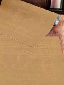 1 Piece Footprint Towel | Single Bathroom Rug |