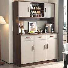 Small Integral Kitchen 120cm Cupboards With 3 Drawers 5 Doors - White - View 6