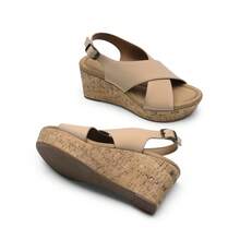 Women's Comfortable Ankle Strap Platform Wedge Sandals For Women Casual Dressy Summer