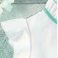 Elegant Princess Dress For Children And Youth - Green - View 5