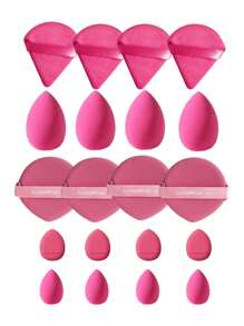 30pcs Makeup Powder Puff Set, Wet And Dry Foundation Makeup Tools, Women's Beauty Tools, Foundation Blending Beauty Sponge, Multi-Function Makeup Sponge Set