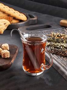 2 件/1 件 304 不锈钢挂钩耐用便捷的散叶茶过滤棒，适合在玻璃杯中冲泡茶 - 长柄茶滤 - 不锈钢茶滤 - 金属茶滤 - 散叶茶滤 - 茶冲泡工具 - 挂钩不锈钢茶滤 - 茶冲泡配件 - 茶扩散器适用于散叶茶、玫瑰、咖啡、香料，享受完美的茶冲泡回到学校 - 銀色 - 查看 9
