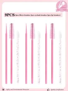 150pcs Disposable Spiral Spiral Mascara Wands, Adjustable Makeup Brush Set - For Eyelash Extension & Eyebrow, Also Applicable For Removing Excess Eyeshadow And Powder, Glitter Lip Brush, Disposable Lip Brush, Lip Gloss Applicator