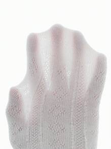 1 Par de Meias com Barra de Renda para Meninas, Meias Finas e Respiráveis de Tornozelo, Meias de Algodão para Bebês, Primavera/Verão