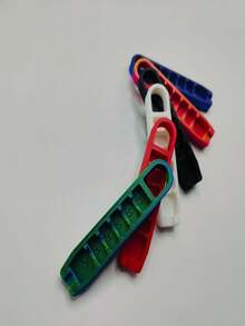 2pcs/Set Creative Golf Ball Lift Adjustable 3D Printed Decoration, Gift For Golf Enthusiasts - Multicolor - View 3